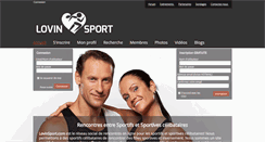 Desktop Screenshot of lovinsport.com